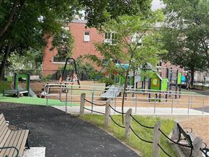 Parmenter Playground & picnic table